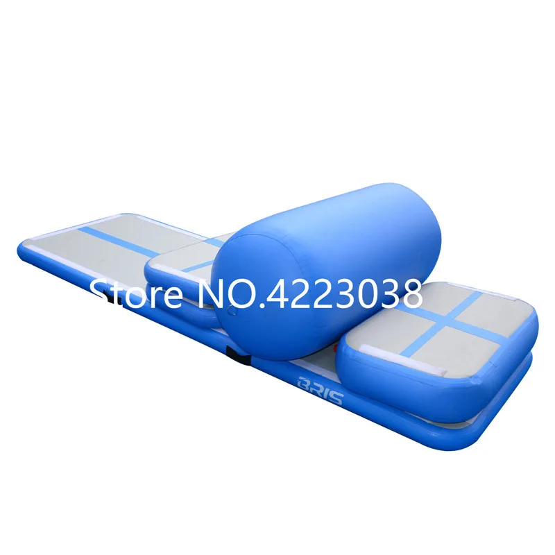 Скидка Бесплатная доставка набор (6 шт.) надувной коврик для прыжков, гимнастический воздушный тренажер, надувной спортивный трек для тренажерного ...