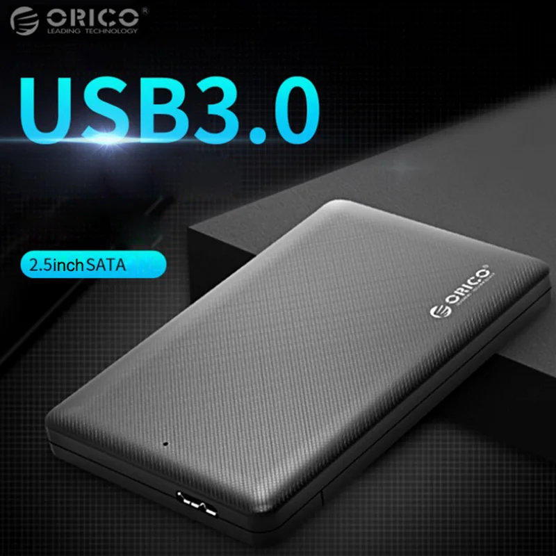 HHD коробка USB 3,0 SATA HD коробка HDD 2,5 дюймов жесткий диск внешний защитный корпус 2 ТБ передача данных резервного копирования Инструмент для ПК ноутбука
