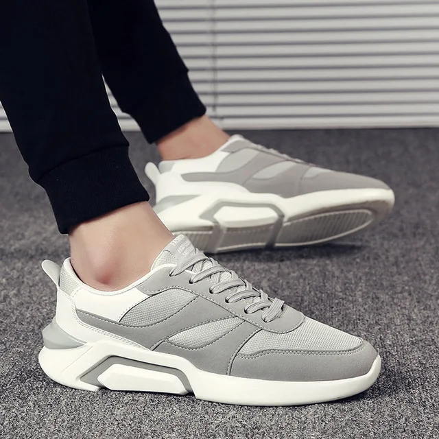 2019 new men's casual Korean version of the trend British versatile increase old man's shoes... | Обувь