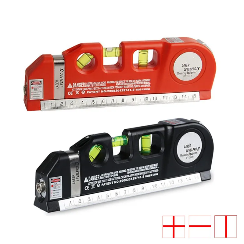 FJS 3 в 1 инфракрасный лазерный нивелир 2 5 м выравниватель пузырьков многоцелевой
