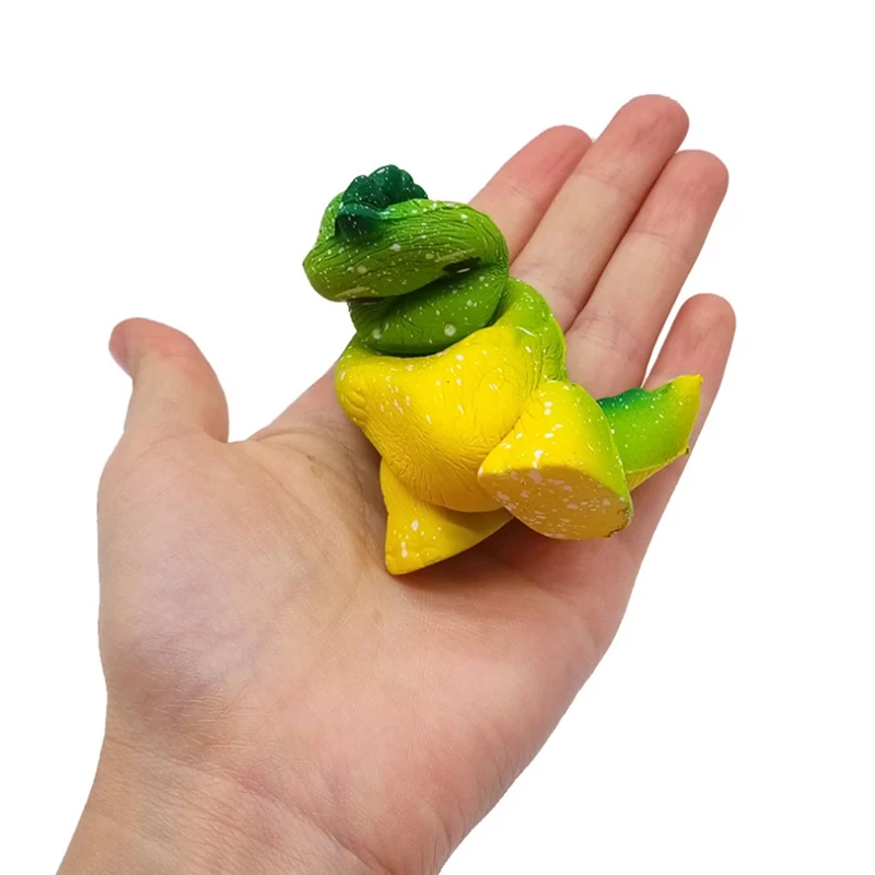 Jumbo красочные галактические динозавры мягкие Kawaii куклы животных мягкая сжимающая игрушка медленно поднимающиеся вечерние игрушки для снятия стресса Забавный Подарок для ребенка