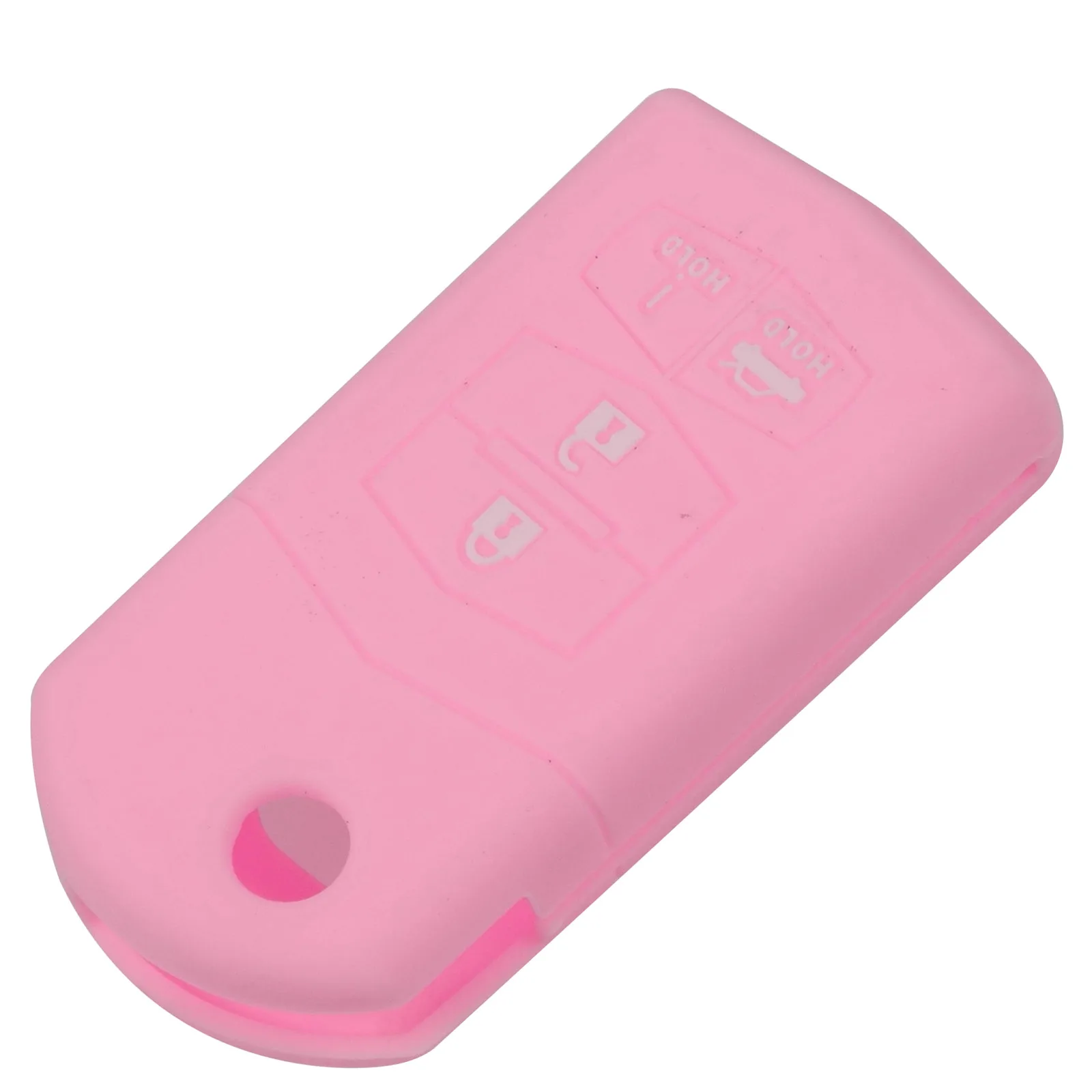 Силиконовый чехол для автомобильного ключа с 4 кнопками брелок Mazda 2 3 5 6 8 Atenza CX5 Φ RX