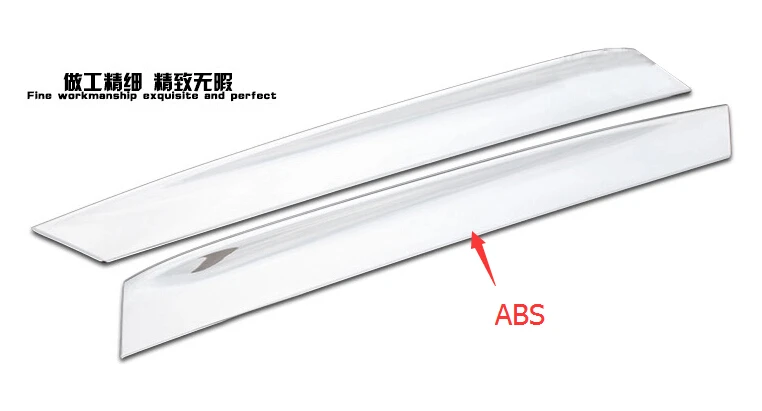 For audi Q3 2011 - 2014 ABS Rear Window Trims Spoiler Side Cover | Автомобили и мотоциклы
