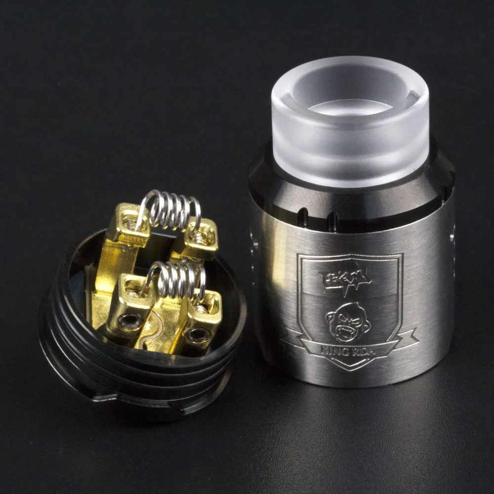 Электронная сигарета катушка отец король Падение RDA атомайзер 24 мм Диаметр Vape бак