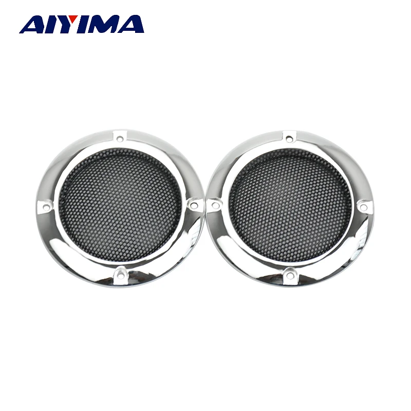 AIYIMA 2 шт. дюймовый Защитный Сетчатый Чехол для динамика решетка круг сетка дома