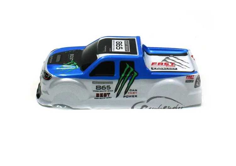 1/18 R/C автомобильный кузов кузова грузовика Размер: 255*110*80 мм Основание колеса 155 |