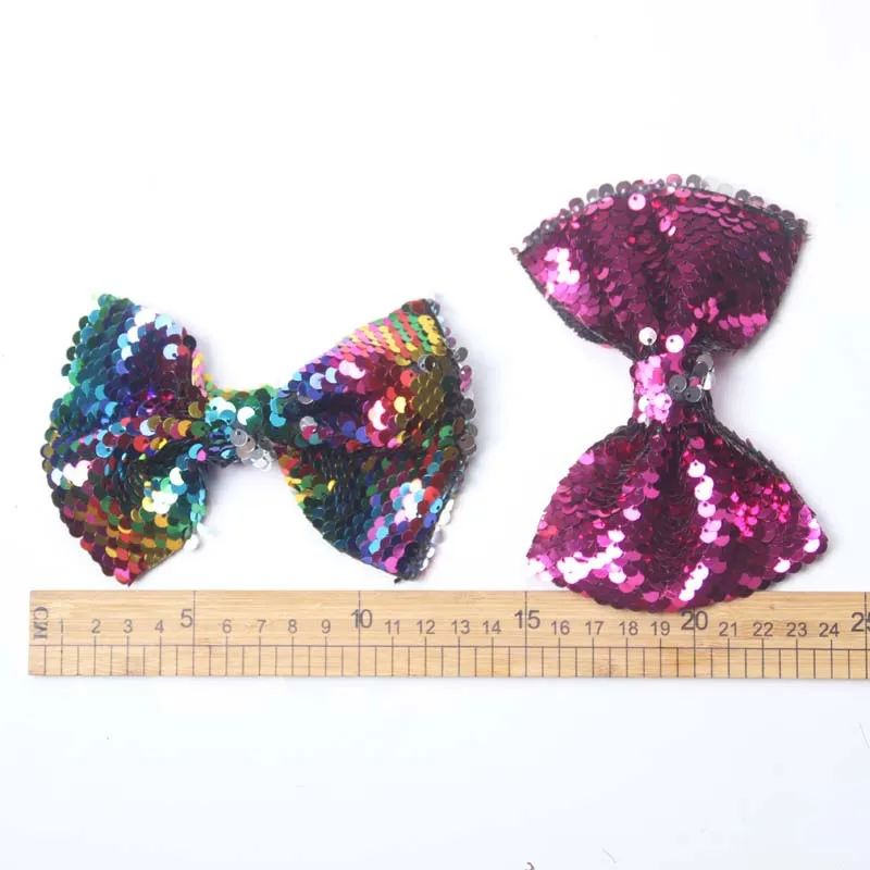 5-дюймовые двусторонние заколка для волос девочек заколки с блестками детские