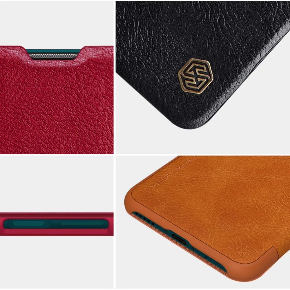 

Huawei Honor 20 Case Nillkin Qin Series Flip Leather Case Luxury Back Cover for Huawei Honor 20 Pro Business Phone Case