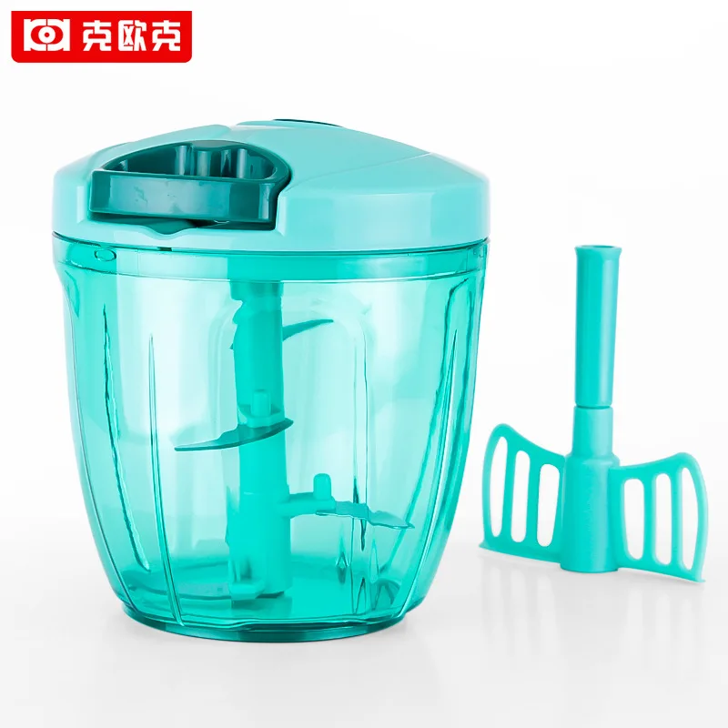 KEOUKE Household Manual Meat Grinders Garlic Machine Cutter Food Processor for Fruit Vegetable Slicer Kitchen Tool | Дом и сад