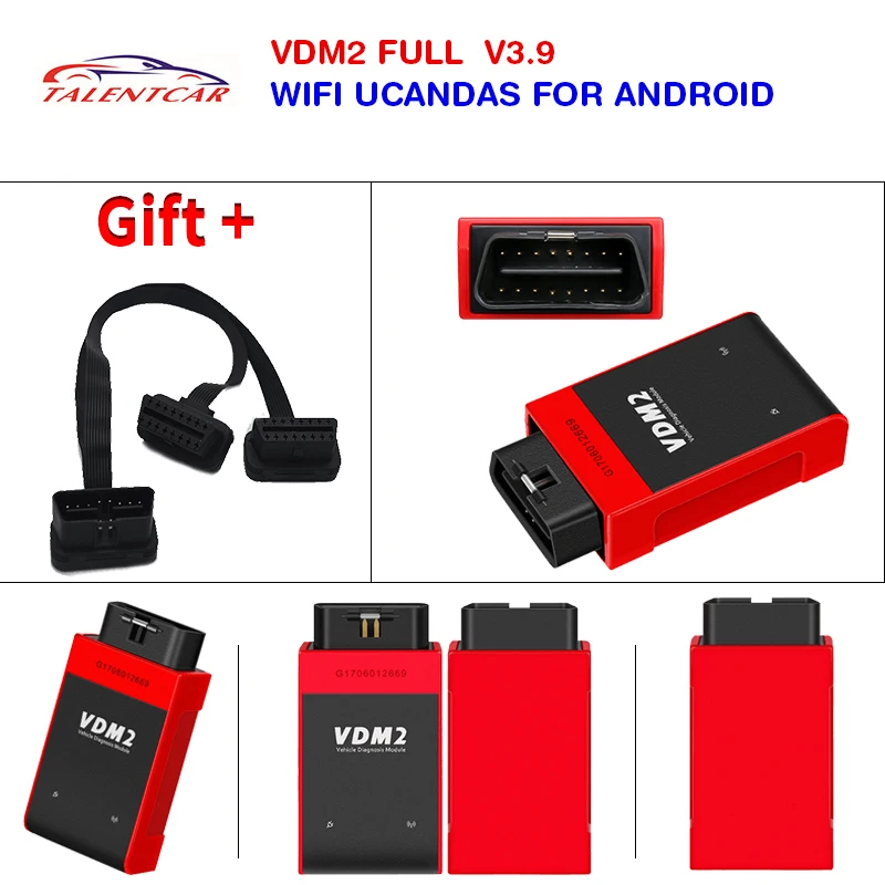 Новое поступление многоязычный новый Wifi UCANDAS VDM2 полная система автоматический