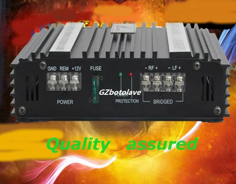 Автомобильный усилитель мощности 12 В с двумя источниками питания усилители для