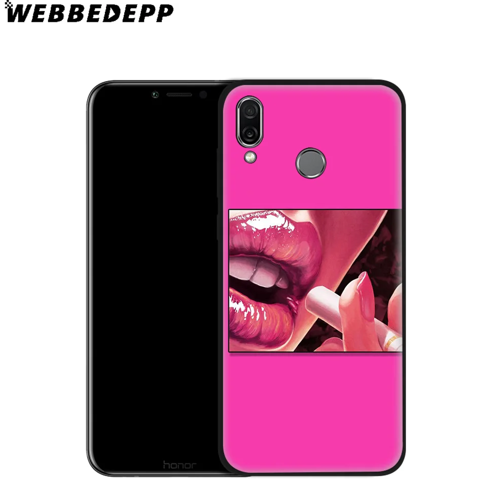 WEBBEDEPP сигарета искусство мягкий чехол для Huawei P8 P9 P10 P20 P30 Lite Pro P Smart Z Plus 2019 Y6 Prime 2018 2017