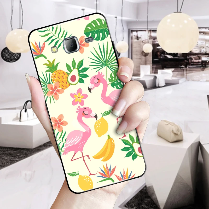 Cute Girl Phone Case For Samsung Galaxy J2 Prime G532 G532F Matte Soft Silicone Cool Back Cover Lovely Parttern |