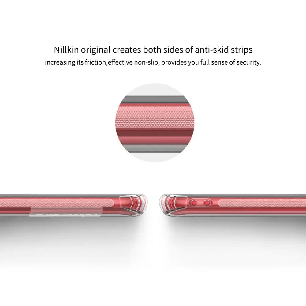 Силиконовый чехол Nillkin для Oneplus 7 6 41 дюйма прозрачный силиконовый из ТПУ 360