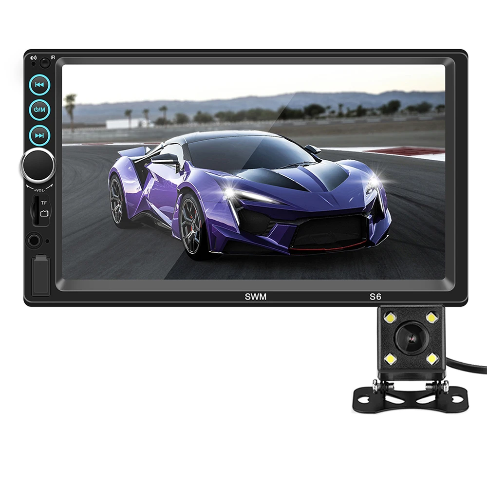 Bluetooth автомобиля Автомагнитола игрок Поддержка для телефон Музыка мобильного