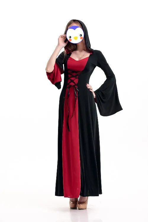 Маскарадный костюм средневековой королевы принцессы длины для взрослых эпохи