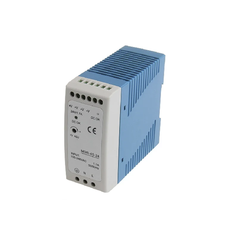 MDR 40 Din Rail источник питания Вт 12 В 3.33A импульсный AC 110 В/220 трансформатор в DC ac dc