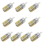 10 X HRSOD высокая яркость G4 2,5 W 24 SMD 2835 260 LM теплый белыйхолодный белый T декоративные кукурузные лампы DC 12 V