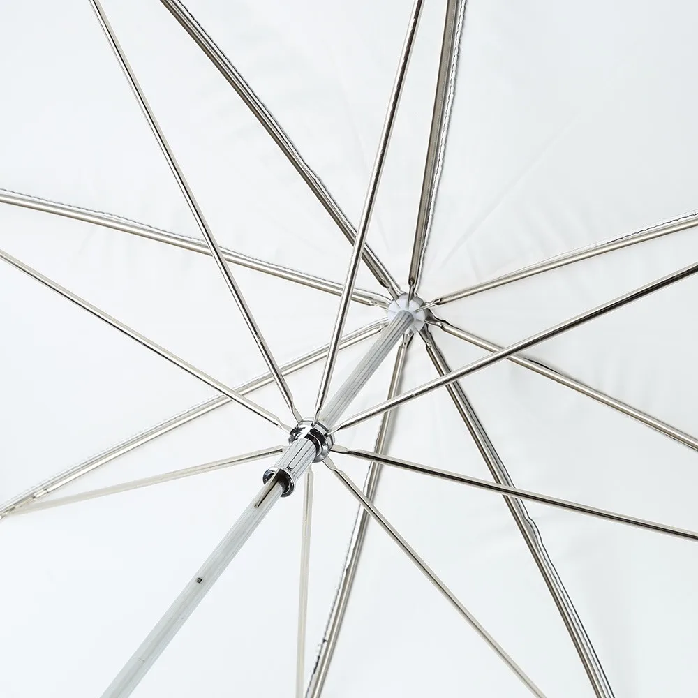 Профессиональный зонт для студийной фотосъемки 33/83 см черный и белый из