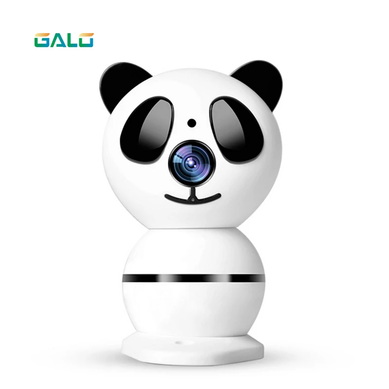 Домашняя камера видеонаблюдения Panda беспроводная сетевая мини с Wi Fi и функцией