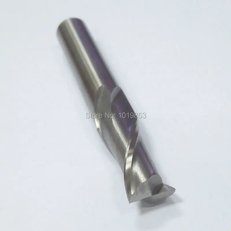 Высокоскоростная Концевая фреза из быстрорежущей стали с 2 канавками прямым