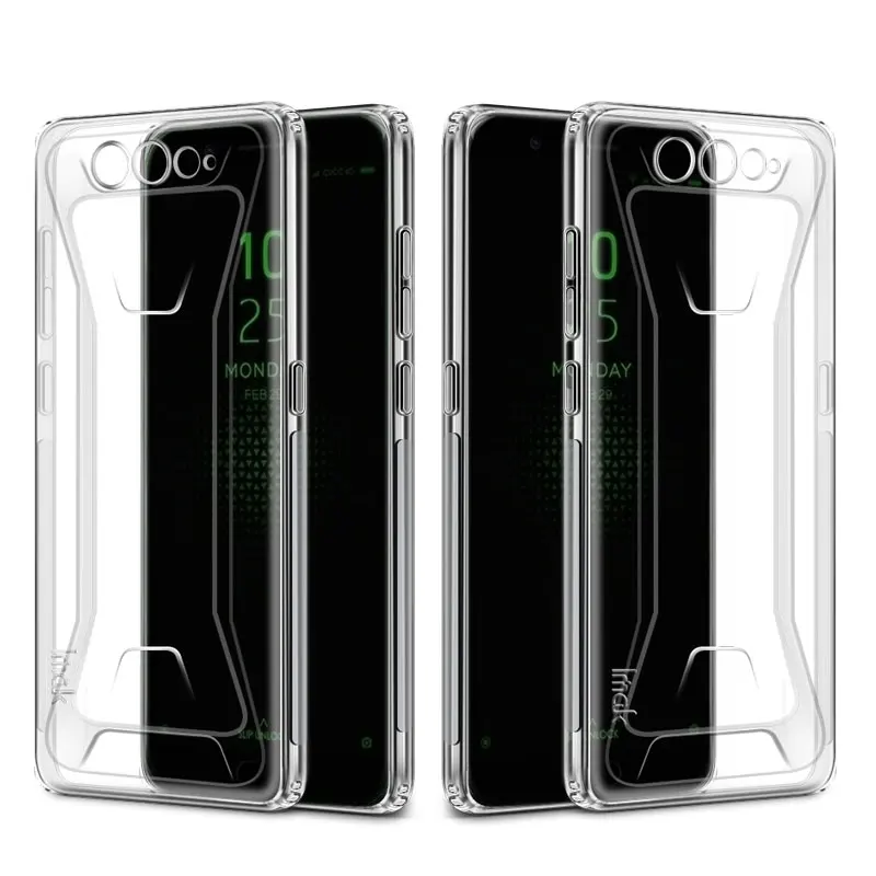 IMAK Для Xiaomi Черная Акула Крышка анти-капля ТПУ чехол для телефона + Экран протектор
