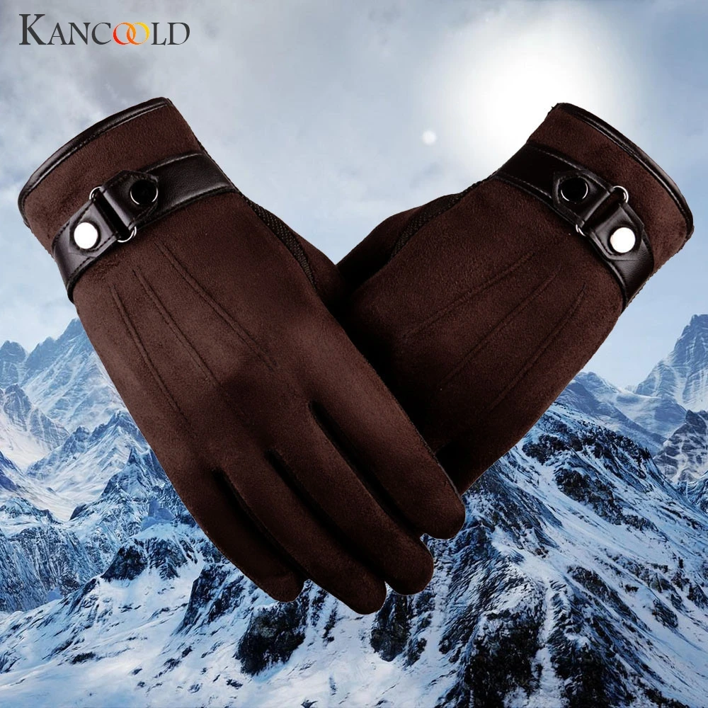 Перчатки KANCOOLD Нескользящие Для мужчин теплая Байкерская обувь лыжный Горные