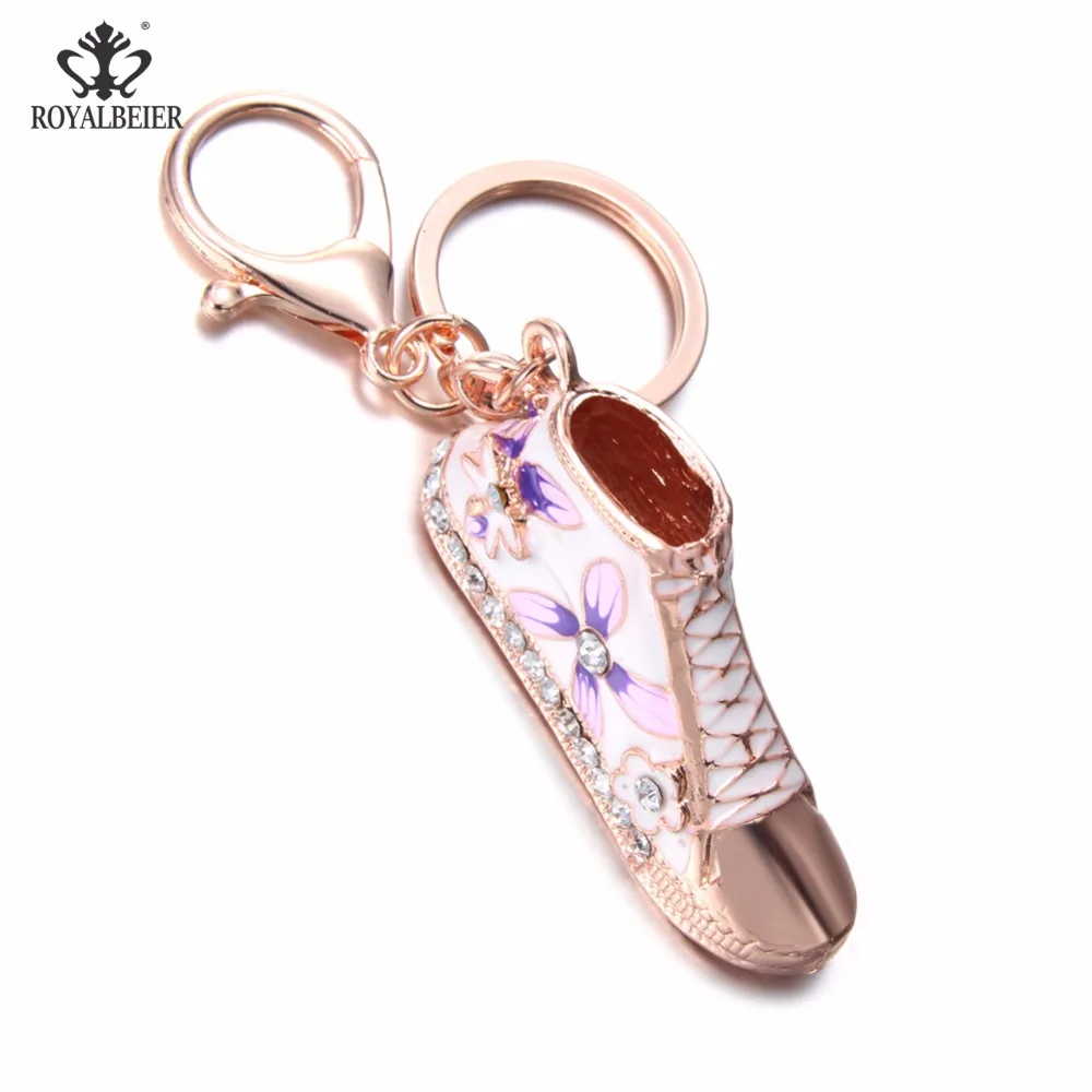 ROYALBEIER новый смешанный DIY золотистый брелок для ключей 3D Игрушечная модель