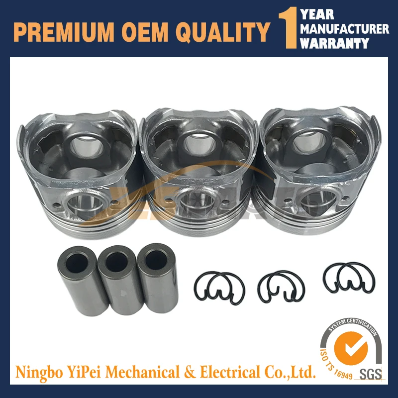 

Новый поршень для Kubota D722 Kit STD 67 мм