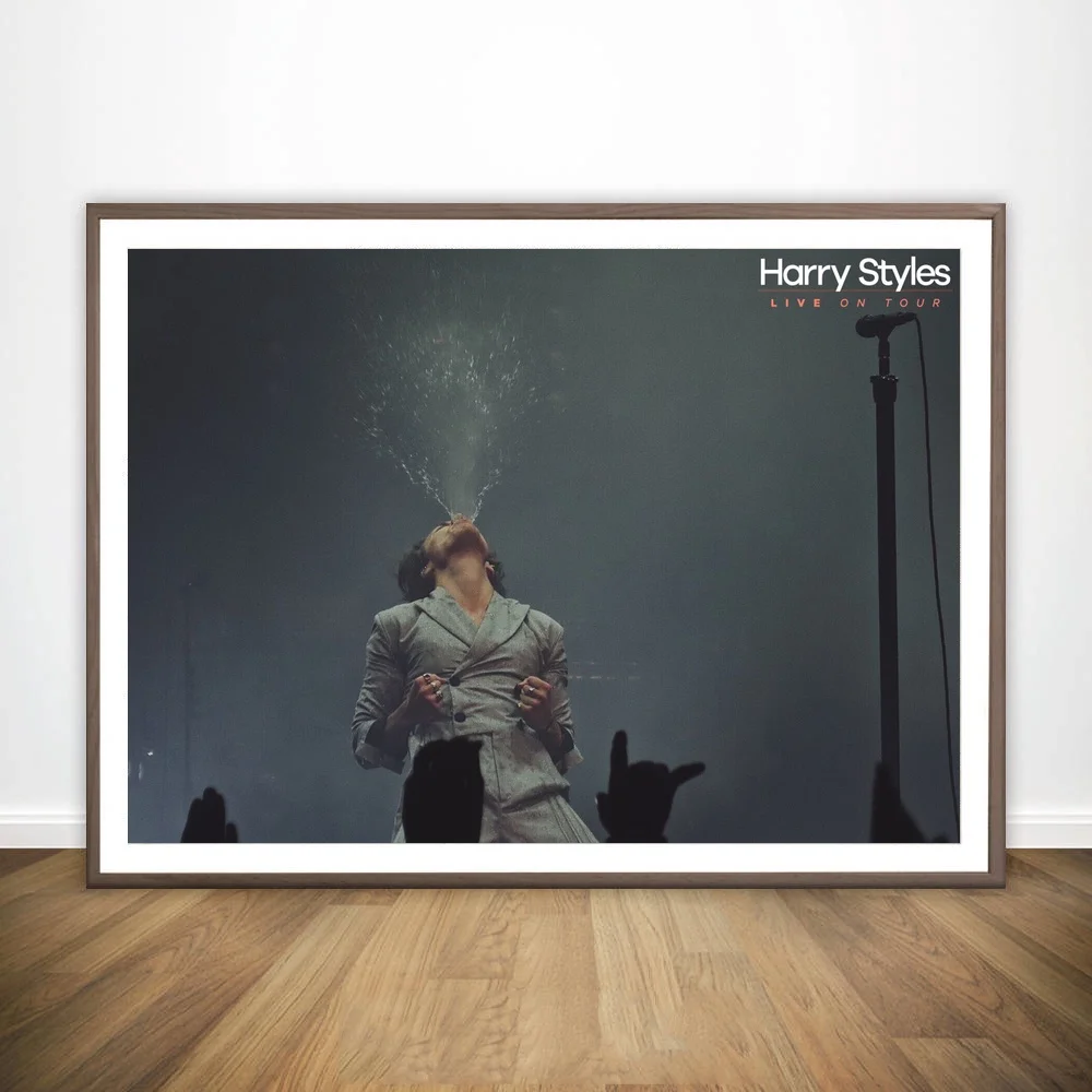 New Harry Styles Custom Music Star Album Art Poster Silk Light Canvas Painting Print For Home Decor Wall Picture | Дом и сад