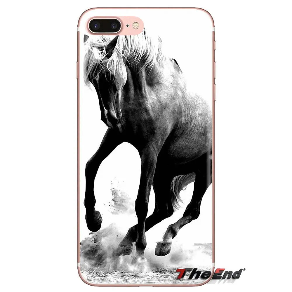 Silicone Cases Covers For Oneplus 3T 5T 6T Nokia 2 3 5 6 8 9 230 3310 2.1 3.1 5.1 7 Plus 2017 2018 Wild horses Running at sunset |