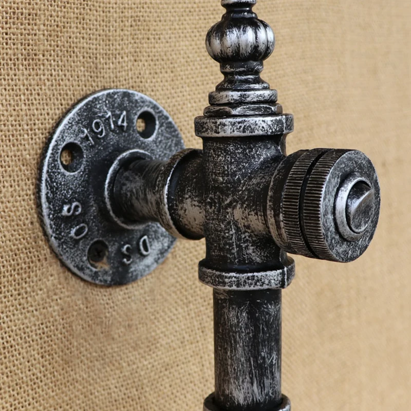 Винтажный светильник в стиле лофт G4 настенная лампа с выключателем для гостиной