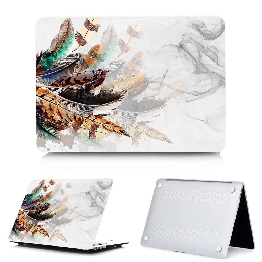 yumao0021 Чехол для ноутбука Macbook Air Pro retina 11 12 13,3 15 Pro 13 A1706 A1989 A2159 сенсорная панель для MacBook Touch ID Air 13 A1932 оболочка - Цвет: yumao0021