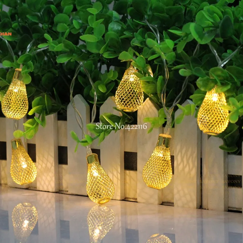 

2m 3m 4m 5m 10m Battery Operated LED String Fairy Lights New Year Holiday CHRISTMAS Lights Garlands PARTY WEDDING Decorations