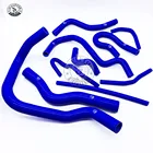 Силиконовый шланг радиатора для HONDA CIVIC EK3 B16 B18 K8 92-98 (10 шт.) красныйсинийчерный