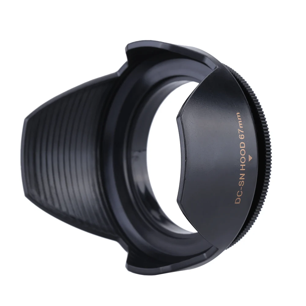 Бленда для объектива камеры высокого качества пластиковая винтовая бленда в