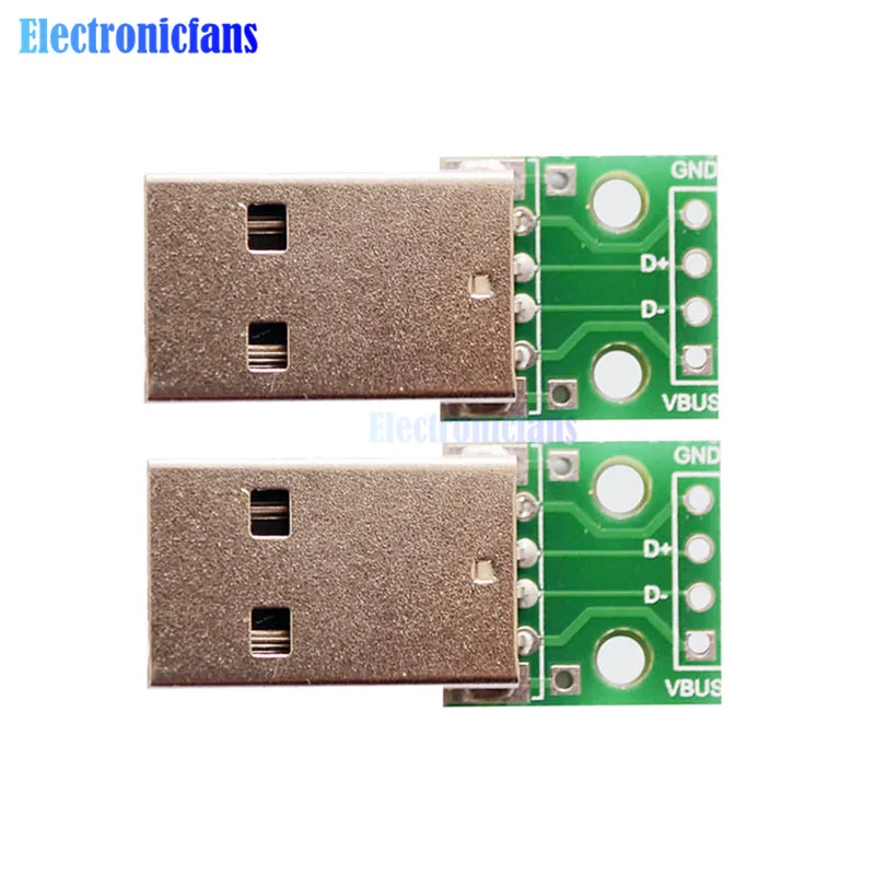 5 шт. USB адаптер для платы 2 54 мм|Интегральные схемы| |