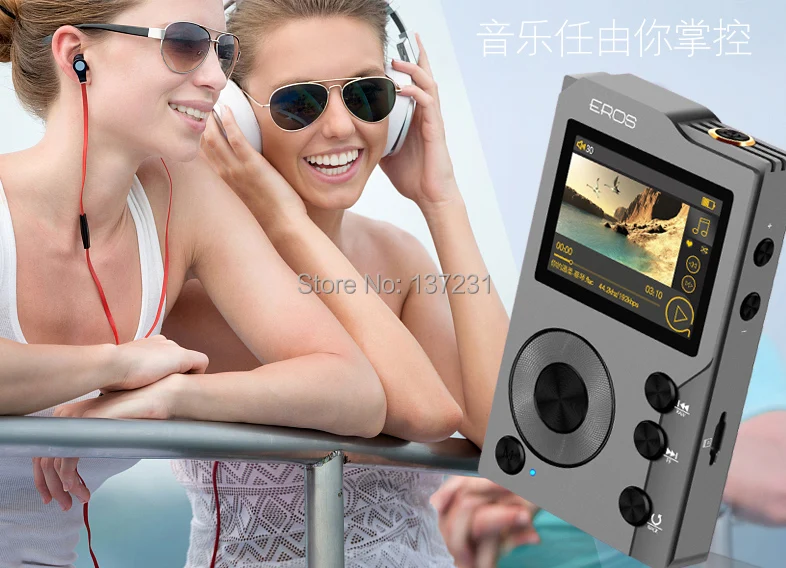AIGO EROS K MP3 fever HIFI музыкальный плеер без потерь с жестким декодированием DSD беспроводной Bluetooth