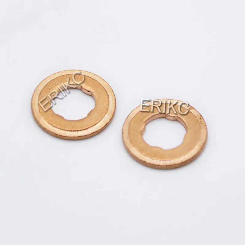 5 PCS copper washer ERIKC дизельный инжектор 8200903034 8200704191 Common Rail Inyector опрыскиватель M0502P147 для Siemens инжектор 5WS40087 A2C59511606 - Цвет: 5 PCS copper washer