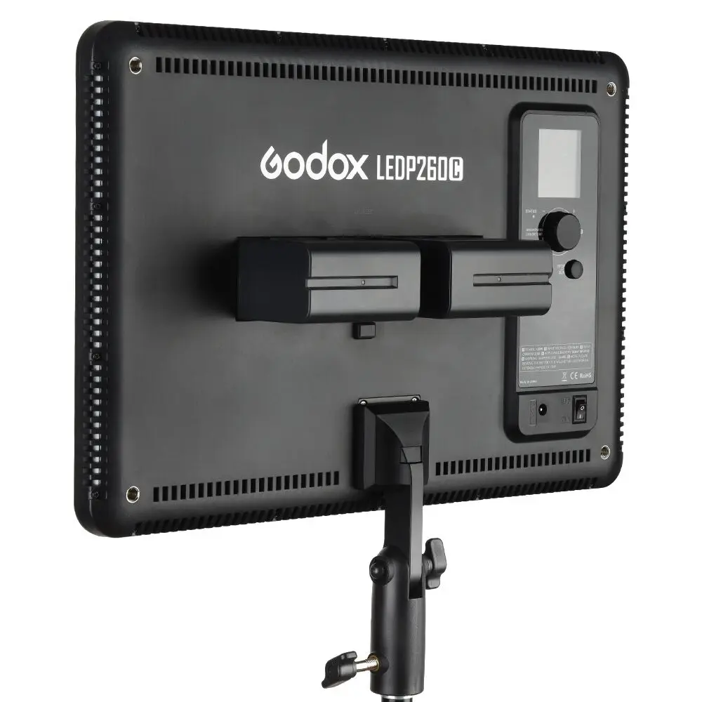 Godox фотостудия ультра тонкий LEDP260C 3300K ~ 5600K студийный видео непрерысветильник