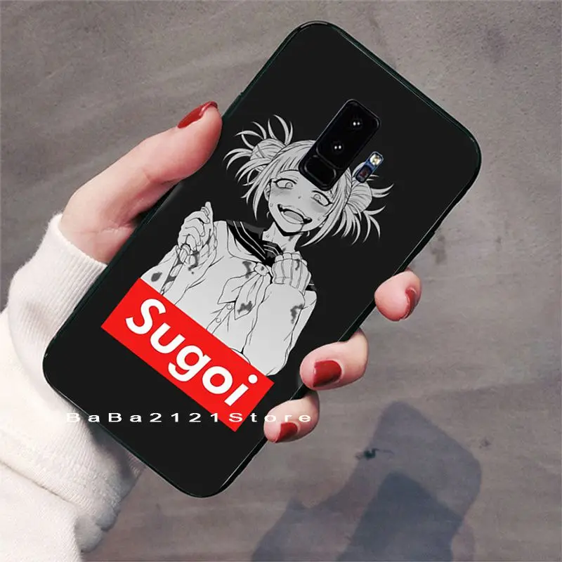 A8 Babaite Sugoi Senpai аниме Waifu фото на заказ мягкий чехол для телефона для GALAXY s5 s6 edge s7 edge s8 plus s9 plus s10 s10 plus - Цвет: A8