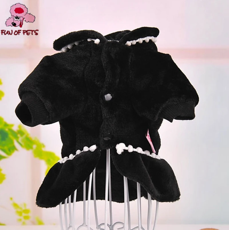 2017 новые бантики украшения зимнее платье для домашних собак розовая черная