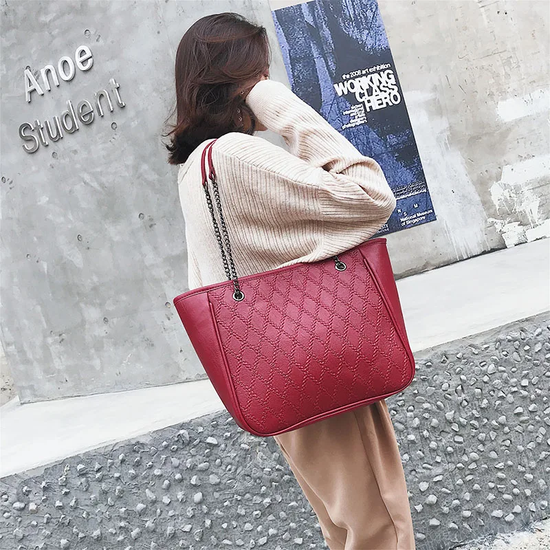 Роскошные сумки женские сумка большие кожаные crossbody цепи для женщин 2018 Sac