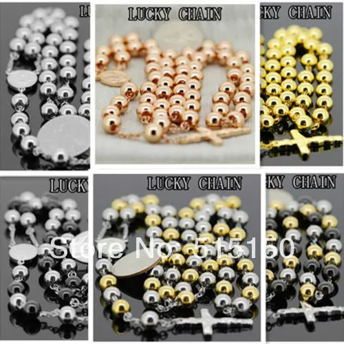 Ожерелье цепочка для мужчин и женщин 30 дюймов + 5 мм 8 мм/106 г|chain necklace|steel rosarystainless steel