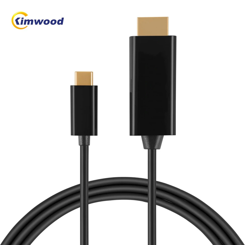 Кимвуд USB C HDMI Тип Кабеля конвертер Micro адаптер 60 Гц 4 К 2.0 thunderbolt 3 для MacBook S8/8 +