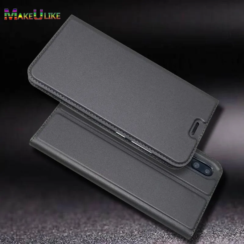 Тонкий чехол для HuaWei P20 Pro P10 Plus P9 lite из искусственной кожи с магнитной застежкой