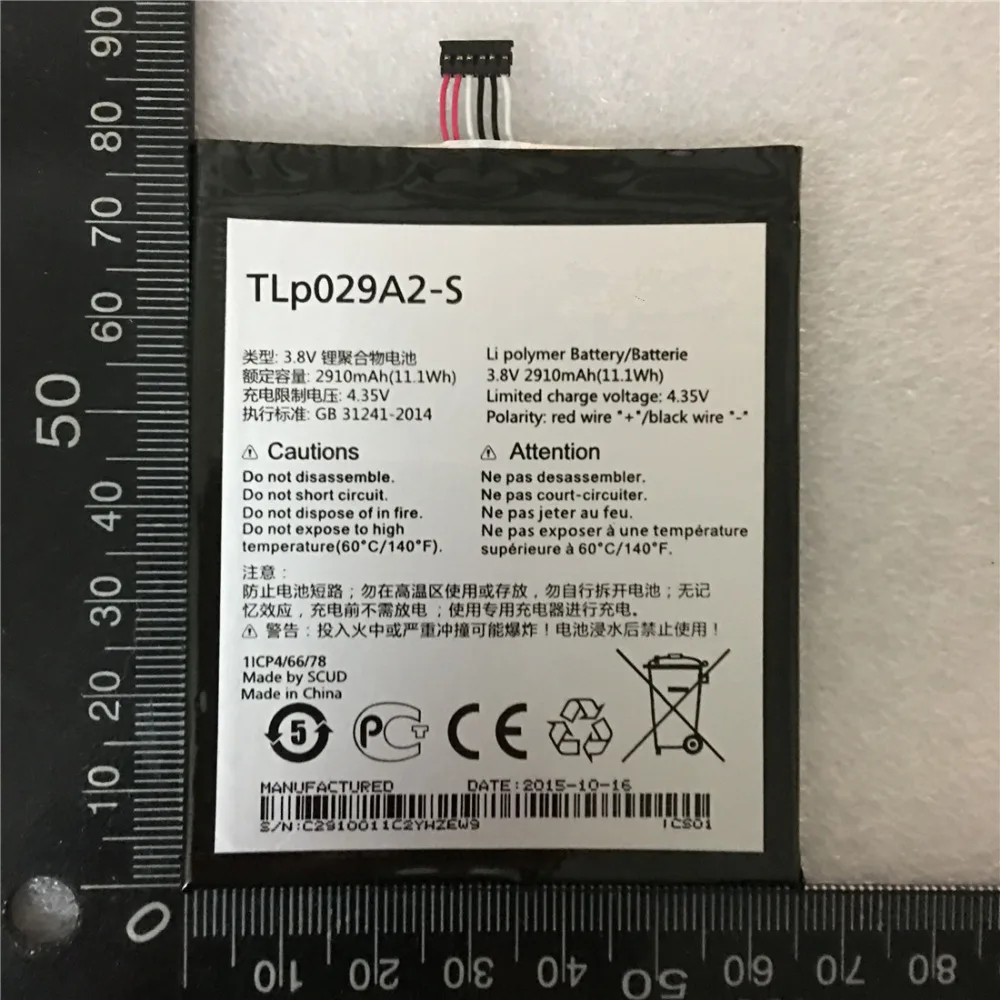 2910mAh TLp029A1 TLp029AJ TLP029A2 S батарея для Alcatel OneTouch Idol 3 OT 6045F 6045Y TCL I806 AM H200