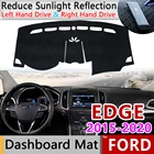 Для Ford Edge 2015 2016 2017 2018 2019 2020 эндура Противоскользящий коврик для приборной панели, Солнцезащитный коврик для защиты от УФ-лучей, аксессуары для приборной панели