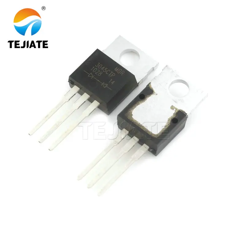 10 шт./лот MBR2045 MBR2045C выпрямители Schottky MBR2045CT 20A 45 в TO-220 Новый оригинальный наличии