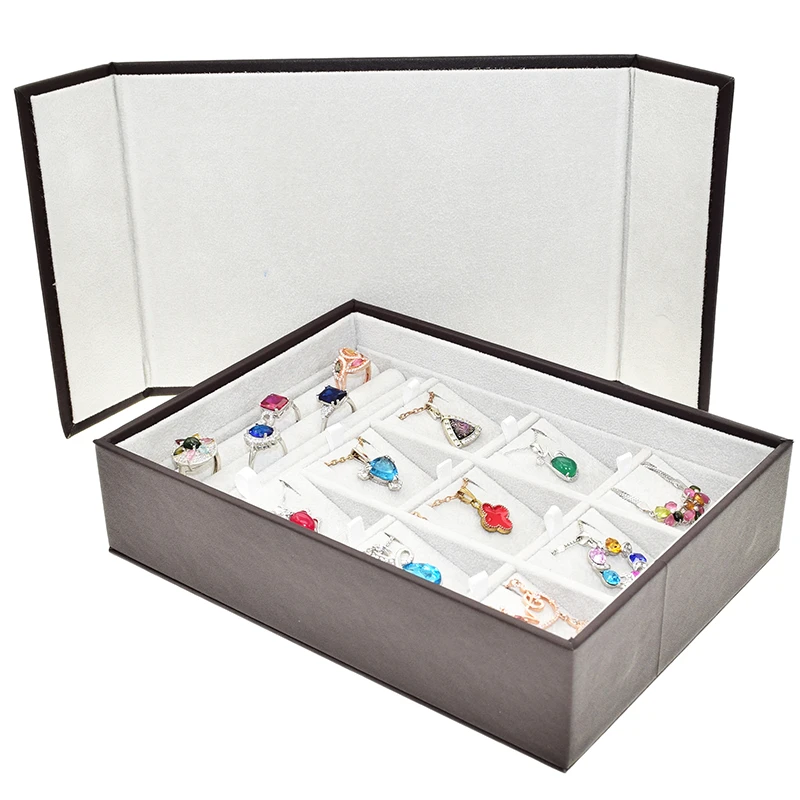 Портативный кулон кольцо шкатулка выставочный зал лоток дисплей реквизит